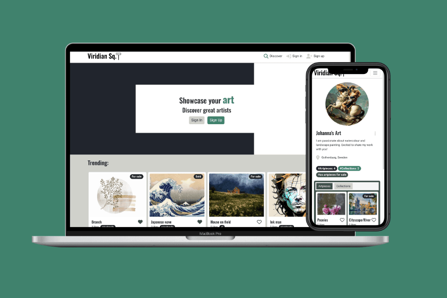 Viridian Square mockup